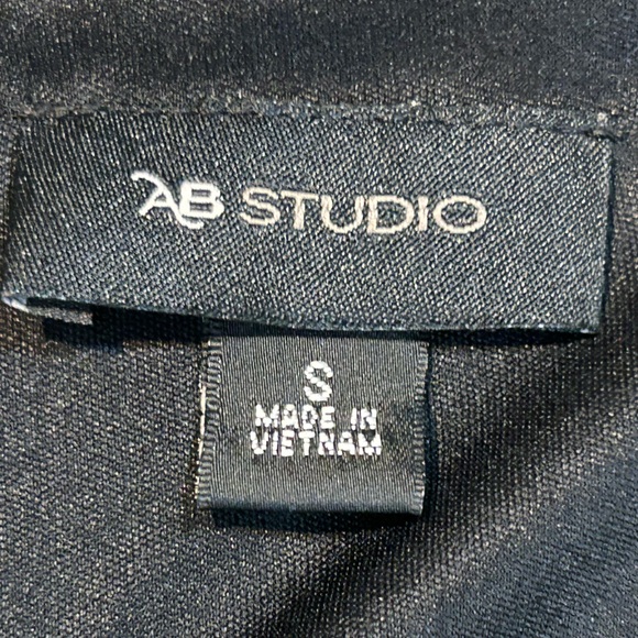 AB Studio Monochrome Geometric Maxi Dress - Picture 5 of 16